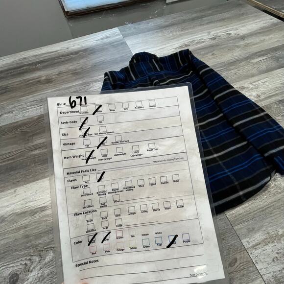 Eddie Bauer Blue White Mens TXL Plaid Tartan Shacket Mountain Ops Flannel Shirt - Picture 8 of 10